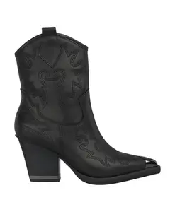 Вышитые ковбойские сапоги Alma En Pena, черный