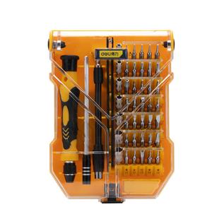 Набор прецизионных отверток для ремонта электроники Deli из хром-ванадиевой стали, 45 шт., набор отверток для ремонта мобильных телефонов DL3545 (2 комплекта)