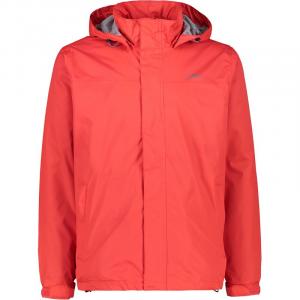 Мужская куртка Regenjacke с застегивающимся капюшоном Cmp, цвет ferrari