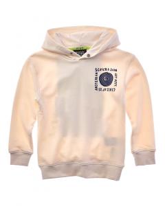 Худи свободного кроя с рисунком «Scotch & Soda», бежевый