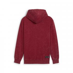 Хлопковый худи PUMA, красный