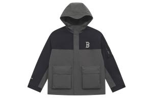 MLB Бейсбольная куртка ветровка унисекс темный угольно-серый, Dark Charcoal Gray-43CGD