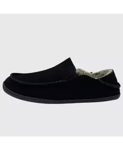 Мужские мокасины Gary из натуральной замши с подкладкой Sherpa Alpine Swiss, черный