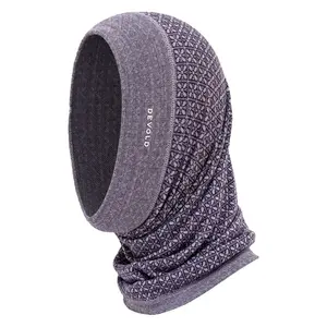 Неквормер DEVOLD OF NORWAY Kvitegga Merino 230, фиолетовый/серый