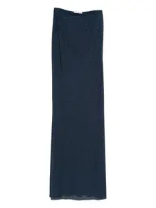 Юбка с украшениями Rebecca Vallance, синий