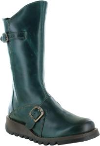 Женские кожаные ботинки FLY London Mes, Rug Petrol