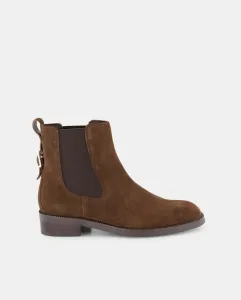 Женский плоский ботинок, мужской Latouche, коричневый