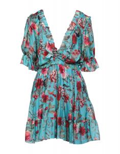 Платье Soallure, бирюзовый