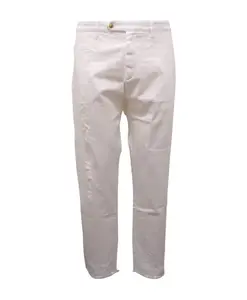 Белые модельные брюки Officina36, белый