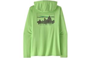 Футболка Capilene Quick Dry женская Patagonia, зеленый