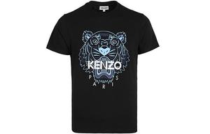 Футболка Kenzo с принтом головы тигра, черный