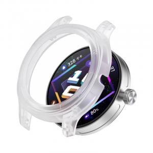 Penc Iwatch Часы Protective Case Huawei PC Plastic Case Material Huawei Watch GT Cyber, Elegant [frosted transparent] DIY change to 22mm