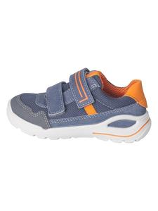 Кроссовки на шнуровке Ricosta, цвет dunkelblau/orange