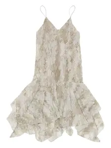 Платье макси со змеиным принтом Bimba Y Lola, нейтральный