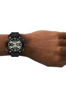 Мужские аналогово-цифровые часы Skechers SR1190 из полиуретана, цвет Black