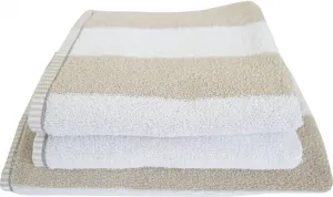 Банное полотенце Dyckhoff "Maritime, Block Stripe", (1 шт.) 70х140 см (1 шт.), серый