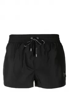 Плавки-шорты с логотипом DOLCE & GABBANA, черный