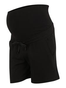 Обычные брюки Mamalicious Lif, черный