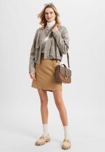 Юбка А-силуэта Marie Lund, коричневый