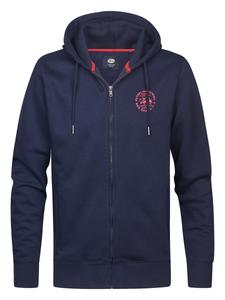 Худи с капюшоном на молнии Petrol Industries, Blue