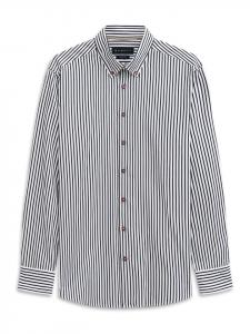 Рубашка для отдыха с длинными рукавами, цвет 390-синий Bugatti