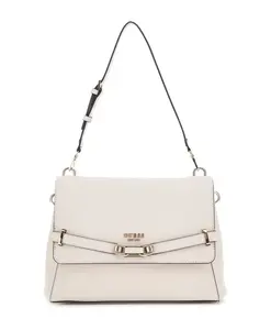 Сумка через плечо с клапаном Silvye Guess, бежевый