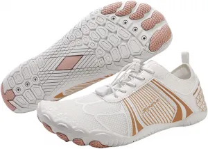 Обувь босиком для женщин и мужчин, с быстрым высыханием, широкой носочной частью, дышащая, заземляющая, противоскользящая, водонепроницаемая, для плавания, серфинга, походов и прогулок Baxtayel, розовый