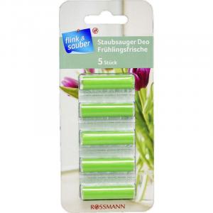Дезодорант-пылесос весенняя свежесть flink & sauber, 5 шт.