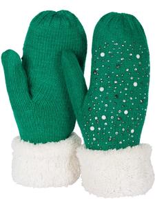 Перчатки styleBREAKER, зеленый