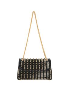 Наплечная сумка faina, цвет black gold