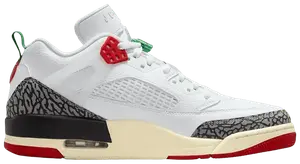 Кроссовки Do The Right Thing x Air Jordan Jordan Spizike Low, белый