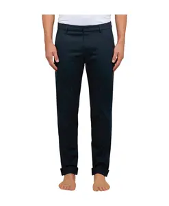 Синие узкие брюки с логотипом Dondup, синий