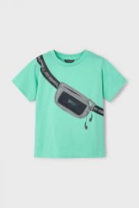 Футболка из хлопка для детей Mayoral, зеленый