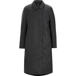 Пальто женское с лацканами, умеренно прямое Arcteryx, черный