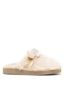 Шлепанцы Zavo 2-EU с искусственным мехом Suicoke, нейтральный