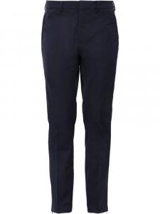 Prada брюки кроя слим, синий