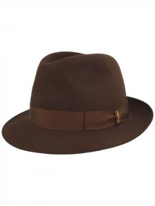 Шляпа Borsalino, коричневый