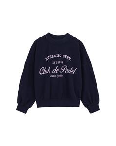 WE Fashion Свитшот в темно-синем цвете