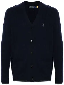 Кардиган с вышивкой Polo Pony POLO RALPH LAUREN, синий