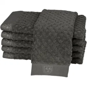 Гостевые полотенца Harmony, 100% хлопок, рельефная структура, множество цветов Ross, графит