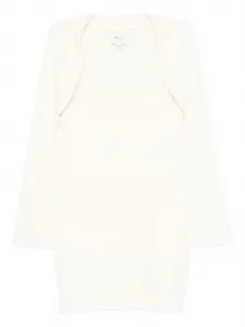 Комплект вязаное платье Chloe Reformation, нейтральный