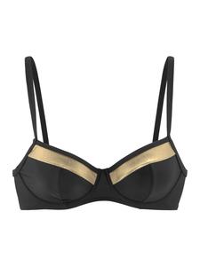 Верх бикини LASCANA, цвет schwarz/goldfarben