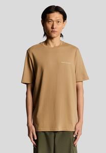 Футболка Lyle & Scott SCRIPT, X Tigers Eye/Brown
