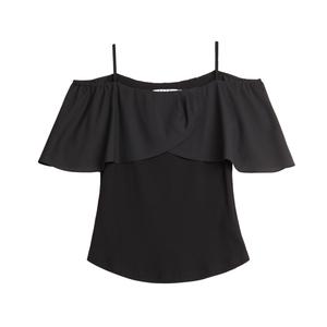 Камисоль Women's Boat neck Moderate Others ELLE, черный