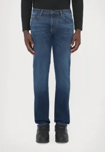 Брюки с карманами прямые джинсы Emporio Armani, Medium Blue Denim