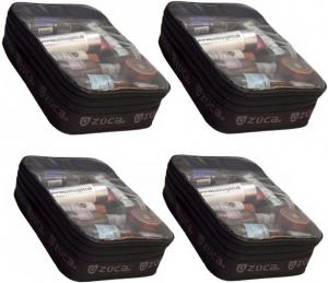 Set of Four Zuca Utility Pouches (2 Large & 2 Small) for Artist Backpack, Sport, Pro, Flyer or Navigator Bags