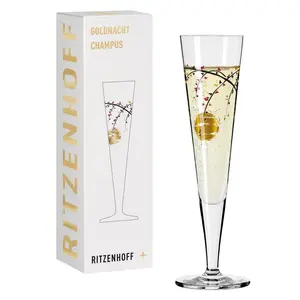 Бокал для шампанского Gold Night №14 от Рэйчел Хосино Ritzenhoff