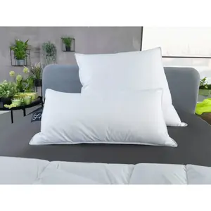 Подушка Häussling Select - Made in Green Наполнитель: белый новый гусиный пух и перья 1 шт. высококачественный пуховый продукт Haeussling, белый