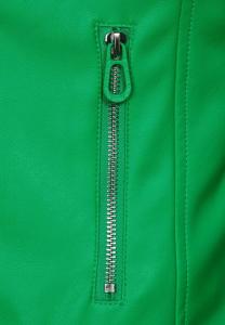 Куртка из искусственной кожи BIKER Cecil, зеленый металлик