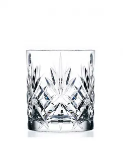 Двойные бокалы Melodia crystal в старинном стиле, набор из 6 штук Lorren Home Trends, clear